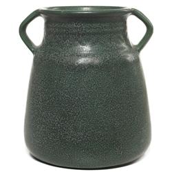 Roseville Egypto vase, green matt glaze