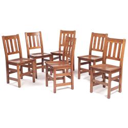 Stickley Brothers chairs, #326 1/2, set of six