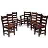 Image 1 : JM Young chairs,set of seven