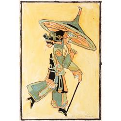 Bertha Lum woodblock 