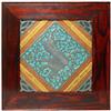 Image 1 : Rookwood tile, large form, stylized design  