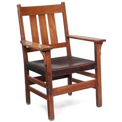Gustav Stickley armchair,#340