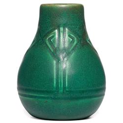 Rookwood vase, squat form