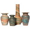 Image 1 : Niloak Missionware vases,four