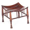 Image 1 : Thebes stool, curved and slatted 