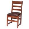 Image 1 : Arts & Crafts side chair, ladderback