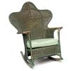 Image 1 : Arts & Crafts willow rocker,curved back