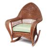 Image 1 : Arts & Crafts willow rocker,inverted v-back