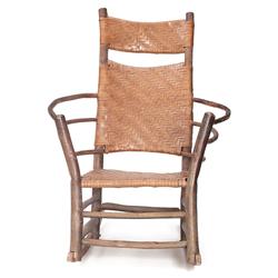 Old Hickory style rocker,high back