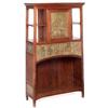 Image 1 : Art Nouveau cabinet in walnut, French