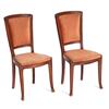 Image 1 : Art Nouveau chairs, pair 