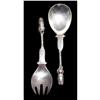 Image 1 : Georg Jensen fork and spoon, sterling silver