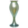 Image 1 : Loetz vase, swollen form in green glass