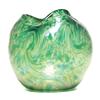 Image 1 : Loetz vase, round form with crimped rim,