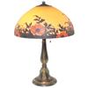 Image 1 : Jefferson lamp,reverse painted shade