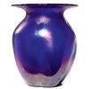 Image 1 : Imperial vase,cobalt favrile glass 