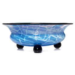 Loetz bowl,Titania design,pulled design