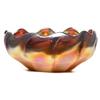 Image 1 : L.C.Tiffany bowl, scalloped form iridescent