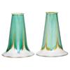 Image 1 : Quezal shades, pair, pulled feather