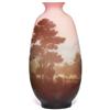 Image 1 : Gallé vase, cameo landscape 