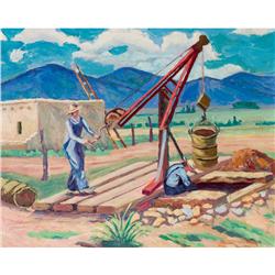 Laura Hoernig, Workers in New Mexico, oil