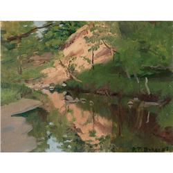 Paul Turner Sargent, Landscape, oil