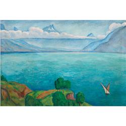 Alexander Kachinsky, Sailing, oil