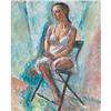 Image 1 : Edna Wolff, The Model, oil