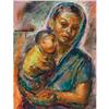 Image 1 : Edna Wolff, Mother and Child, oil