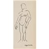 Image 1 : Diego Rivera,  Sketch of a Nude Female Figure, in