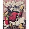 Image 1 : Emilio Amero,Flower Vendor, lithograph