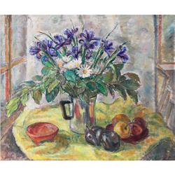 Edna Wolff Maschgan , Still Life, oil