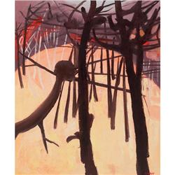 Louis Ribak, Fall, oil