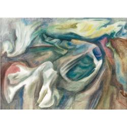 William Fett,Abstract, watercolor