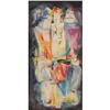 Image 1 : Modernist School ,Three Figures, mixed media 