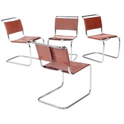 Marcel Breuer chairs,set of four 