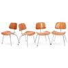 Image 1 : Eames DCM chairs, set of four