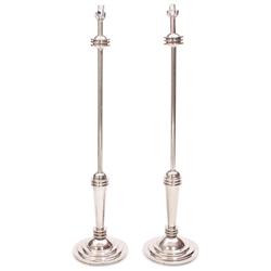 Markel Art Deco floor lamps, pair
