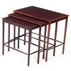 Image 1 : Danish Modern nesting tables,three