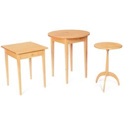 Thos.Moser occasional tables,group of three