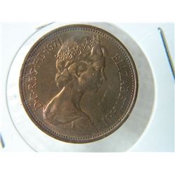 COIN - 2 NEW PENCE - 1971