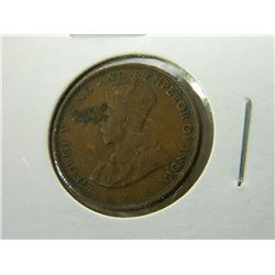 COIN - CEYLON - ONE CENT - 1929