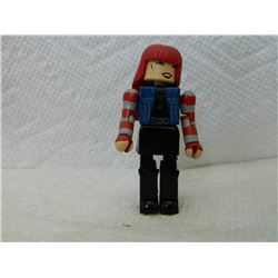 LEGO MINI FIGURE - RED, BLACK & BLUE