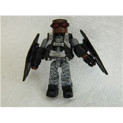 MINI FIGURE - BLACK - WITH POWER PACK & WINGS ON ARMS