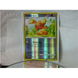 POKEMON COLLECTOR CARD IN CLEAR PROTECTIVE SLEEVE - BUNEARY - 55/99 - HALO
