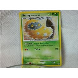 POKEMON COLLECTOR CARD IN CLEAR PROTECTIVE SLEEVE - BURMY - 57/99