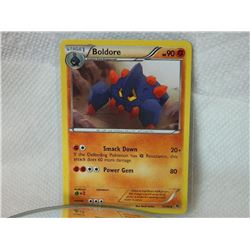 POKEMON COLLECTOR CARD IN CLEAR PROTECTIVE SLEEVE - BOIDORE - 51/98