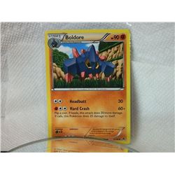 POKEMON COLLECTOR CARD IN CLEAR PROTECTIVE SLEEVE - BOIDORE - 52/98