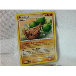 POKEMON COLLECTOR CARD IN CLEAR PROTECTIVE SLEEVE - BONSLY - 71/130