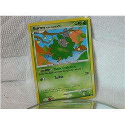 POKEMON COLLECTOR CARD IN CLEAR PROTECTIVE SLEEVE - BURMY - 56/99